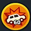 Destroy 60 vehicles icon