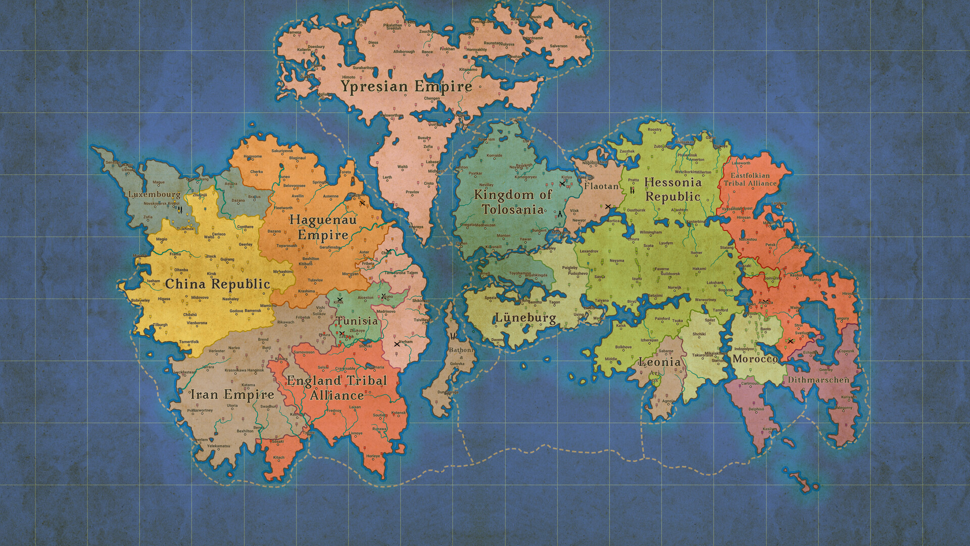 Fantasy Map Simulator Screenshot 1