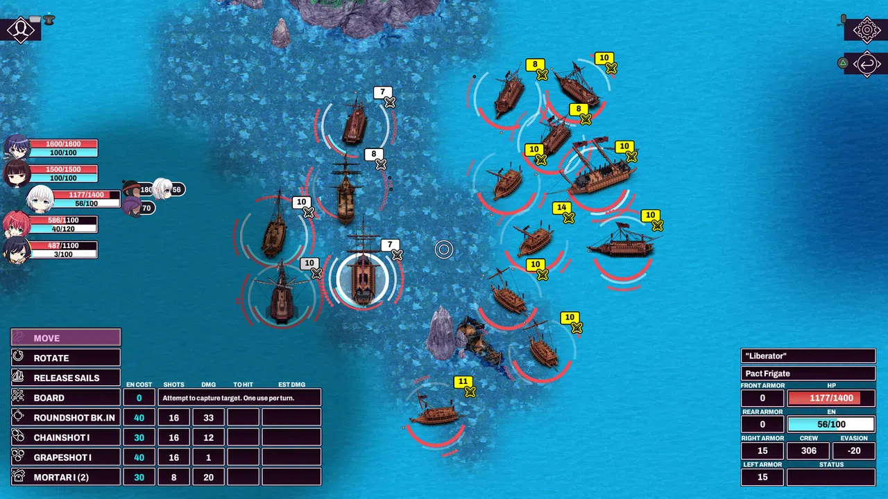 Sunrider Legends Tactics Screenshot 3