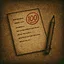 I got a perfect score on a test. icon