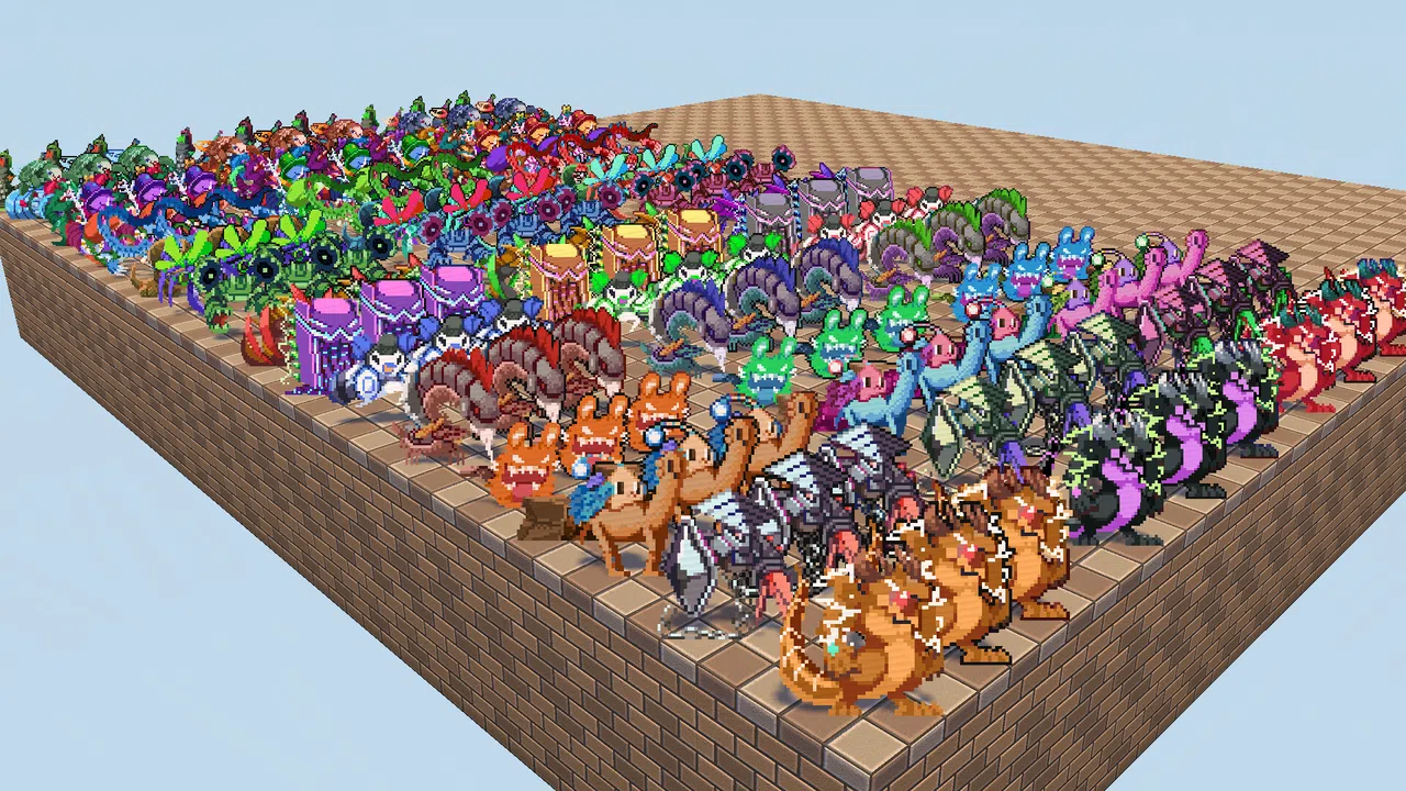 RPG Developer Bakin Mokemo Factory MONSTER PIXEL PACK Vol.5 Screenshot 1