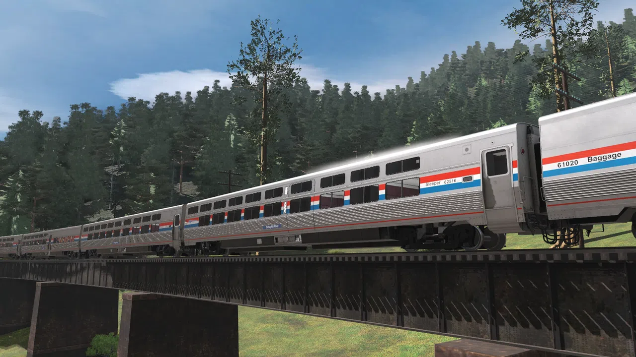 Trainz 2022 DLC - Pro Train: Amtrak Viewliner I & II Screenshot 1