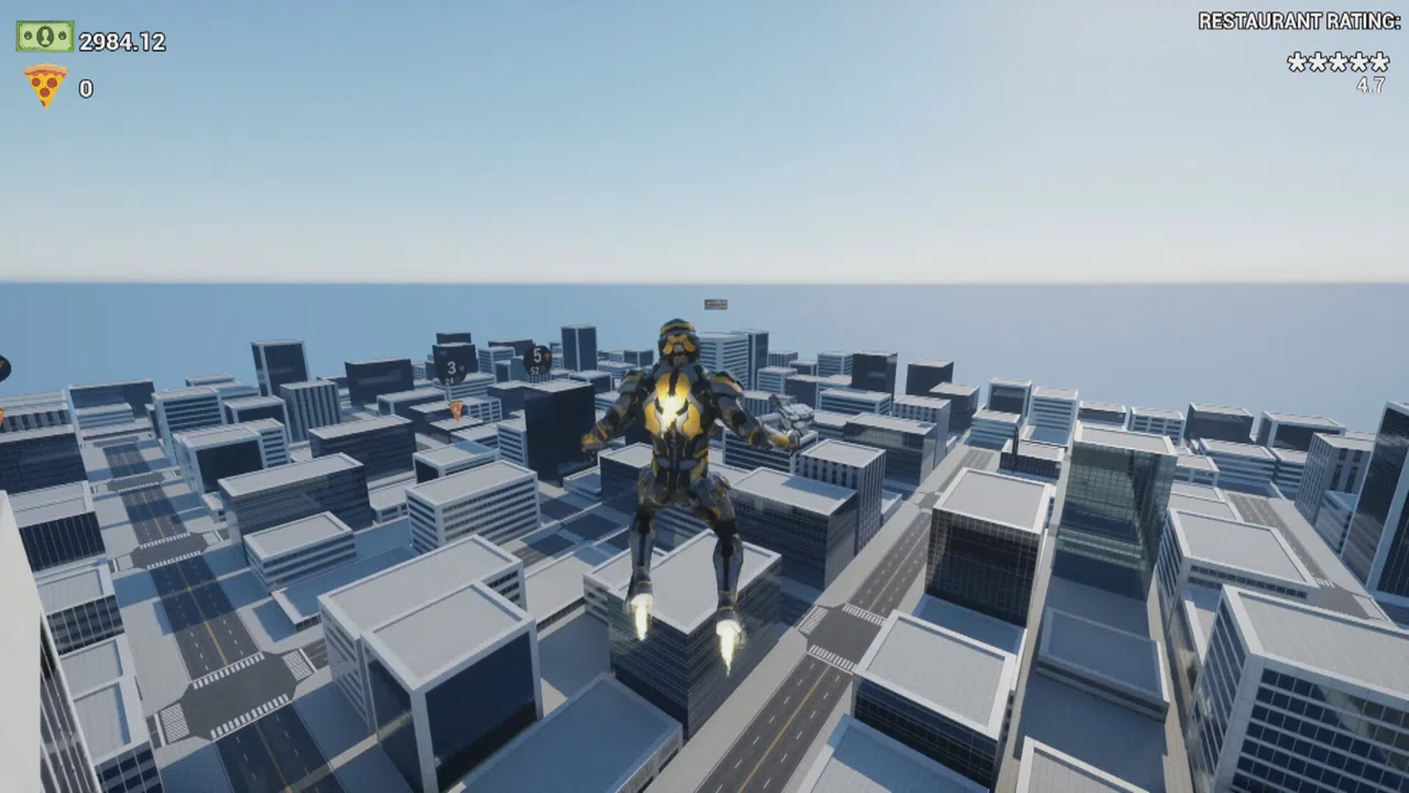 Jetpack Pizza Delivery Simulator Screenshot 14