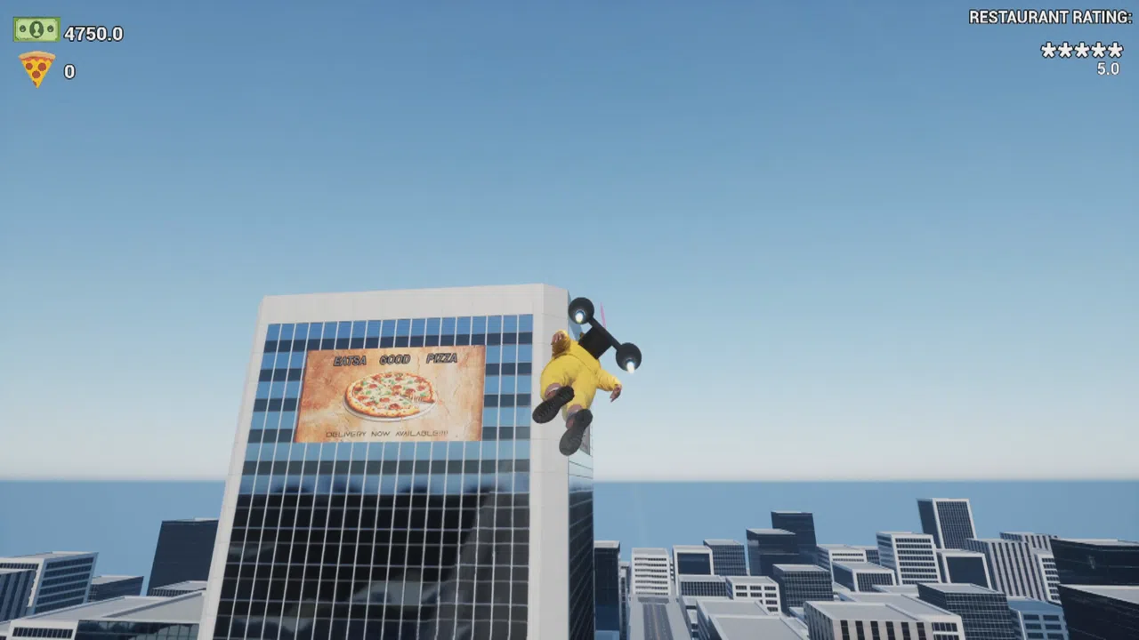 Jetpack Pizza Delivery Simulator Screenshot 3
