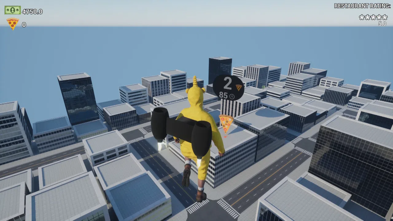 Jetpack Pizza Delivery Simulator Screenshot 2