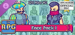 RPG Maker MZ - TinyRPG - Face Pack I