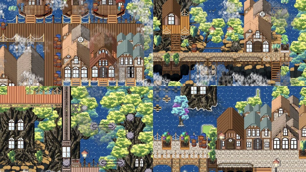 RPG Maker MZ - NEONPIXEL - ANIME TREE OF LIFE SET Screenshot 1