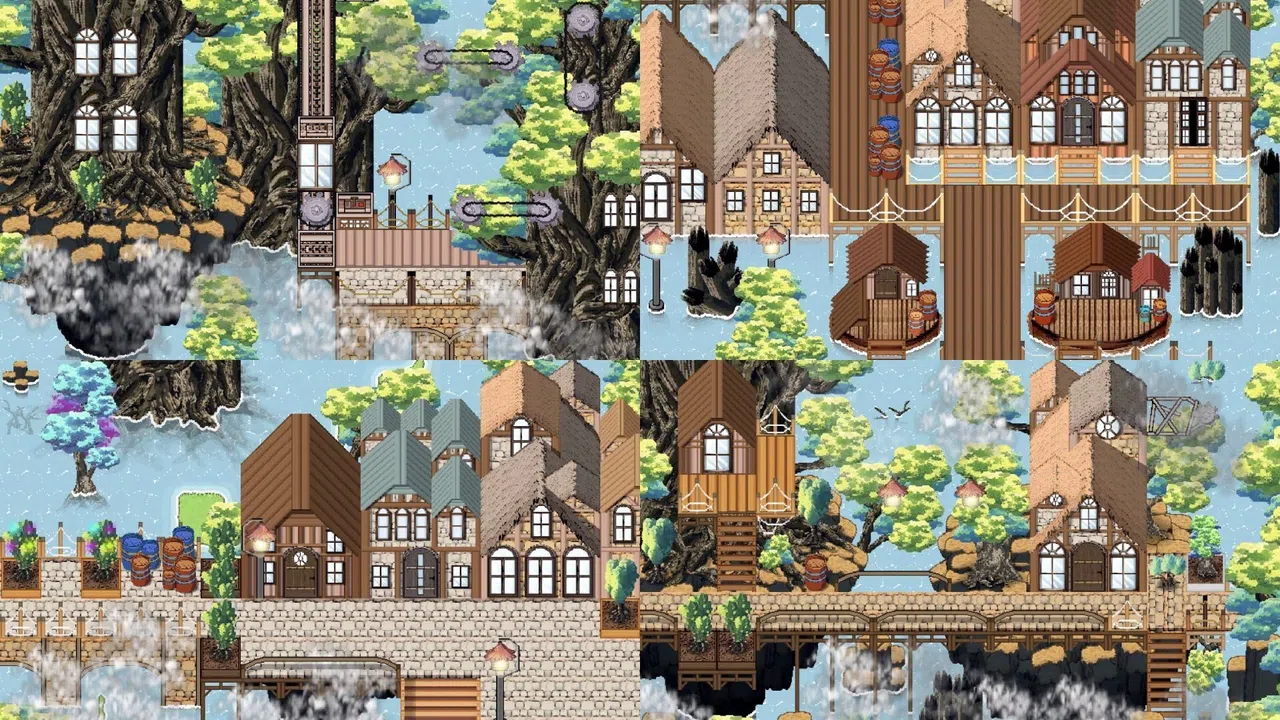 RPG Maker MZ - NEONPIXEL - ANIME TREE OF LIFE SET Screenshot 4