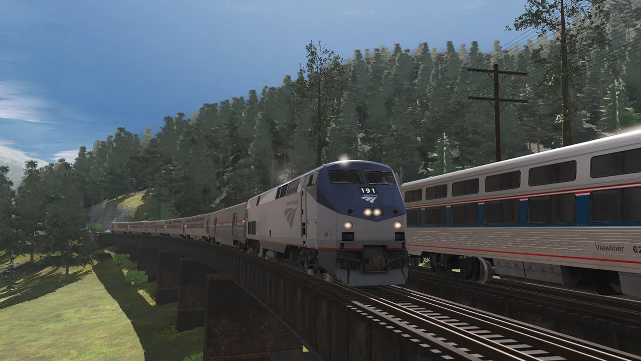 Trainz Plus DLC - Pro Train: Amtrak Viewliner I & II Screenshot 2
