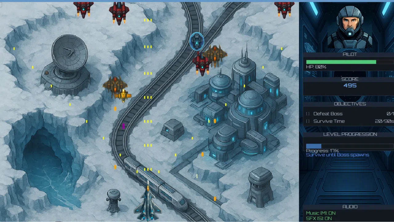 Flanker - Call of the Ghost Screenshot 1