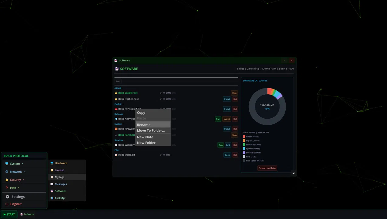 Hack Protocol Screenshot 4
