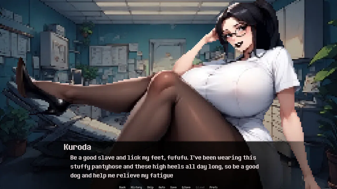 Dominated by: Yandere Goth Doctor Screenshot 2
