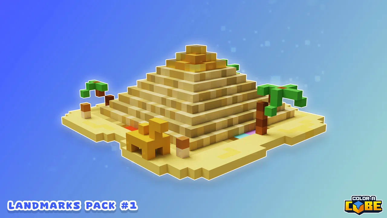 Color a Cube - Landmarks Pack #1 Screenshot 9