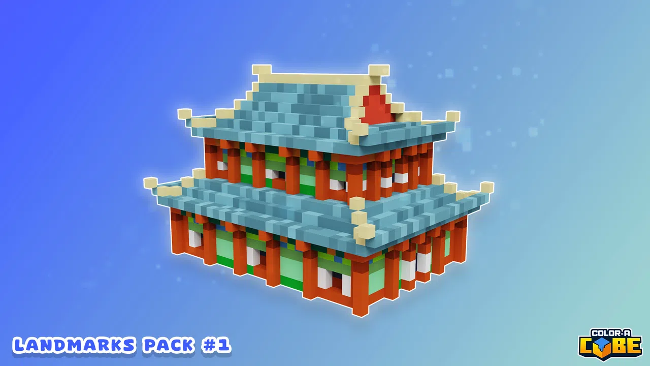 Color a Cube - Landmarks Pack #1 Screenshot 5