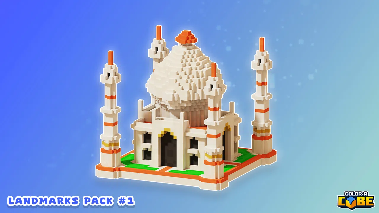Color a Cube - Landmarks Pack #1 Screenshot 2