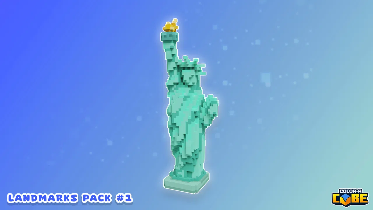 Color a Cube - Landmarks Pack #1 Screenshot 0