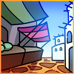 In a small cozy town. icon