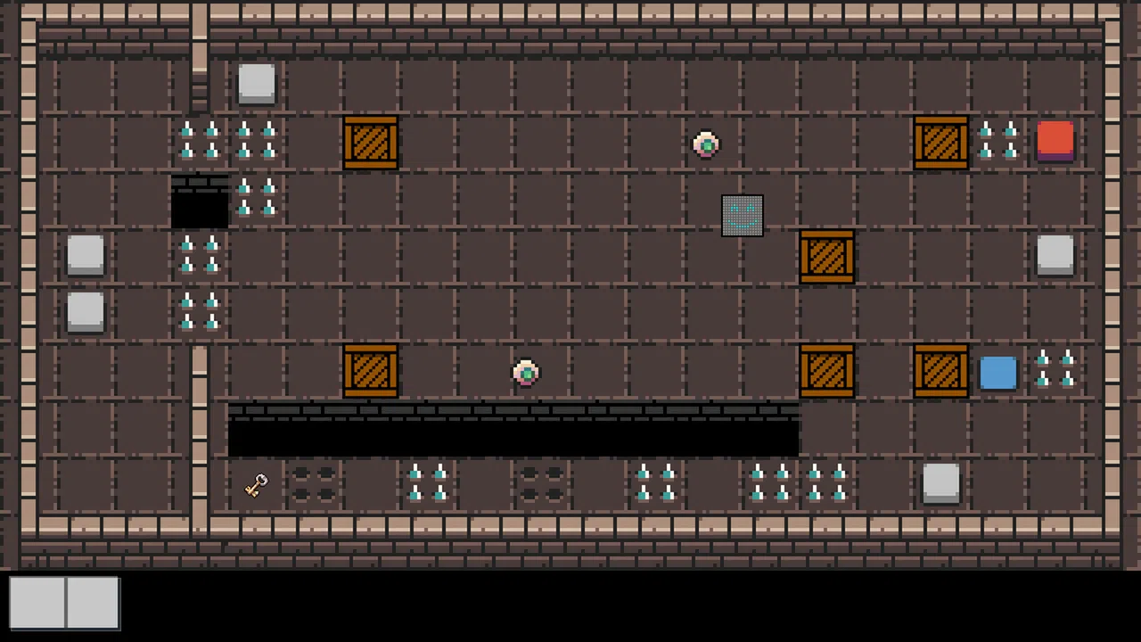 Puzzling Robot in the Dungeon Screenshot 1