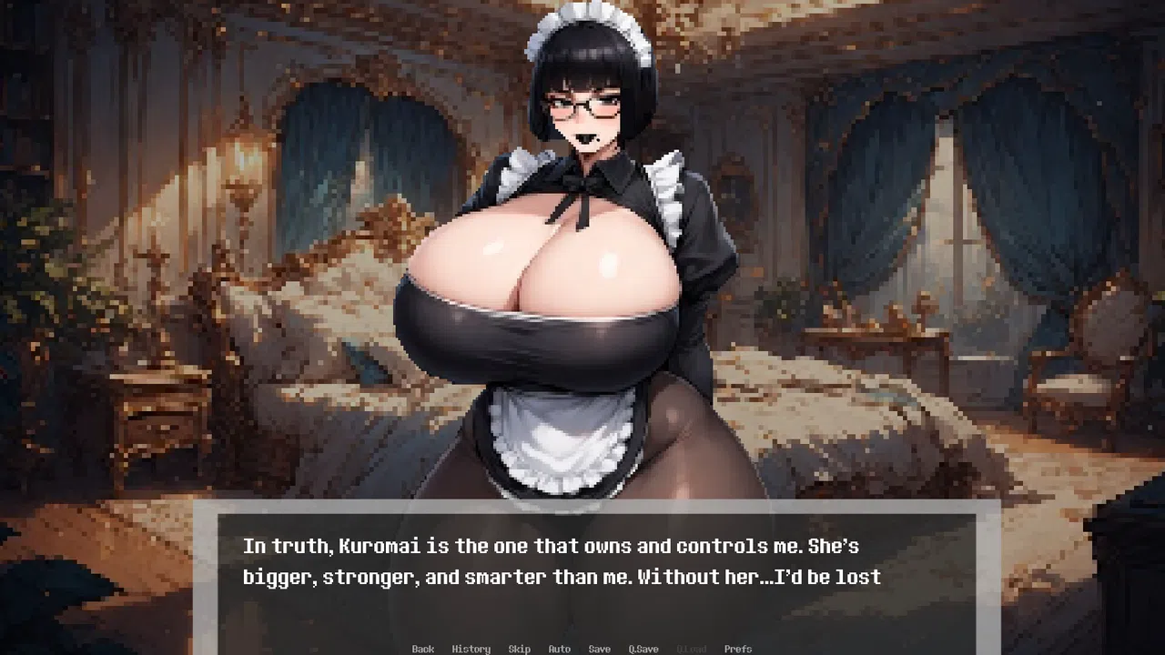 Dominated by: Yandere Goth Maid Screenshot 3