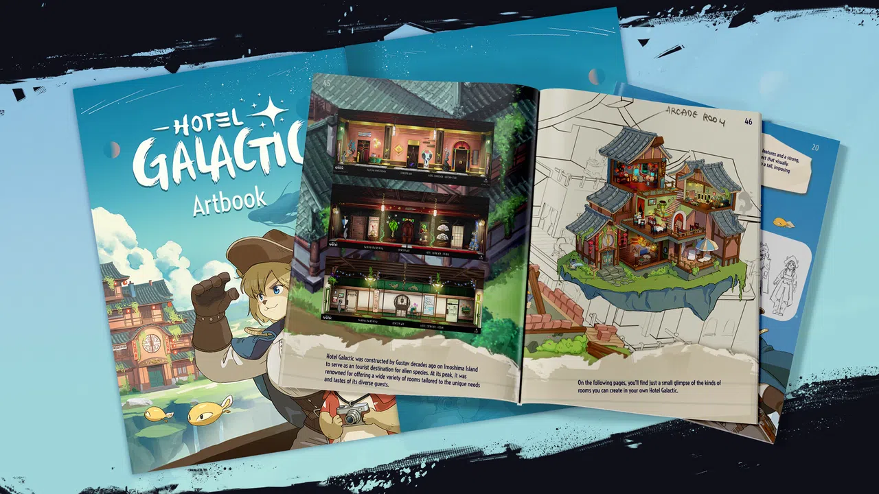 Hotel Galactic - Artbook Screenshot 0