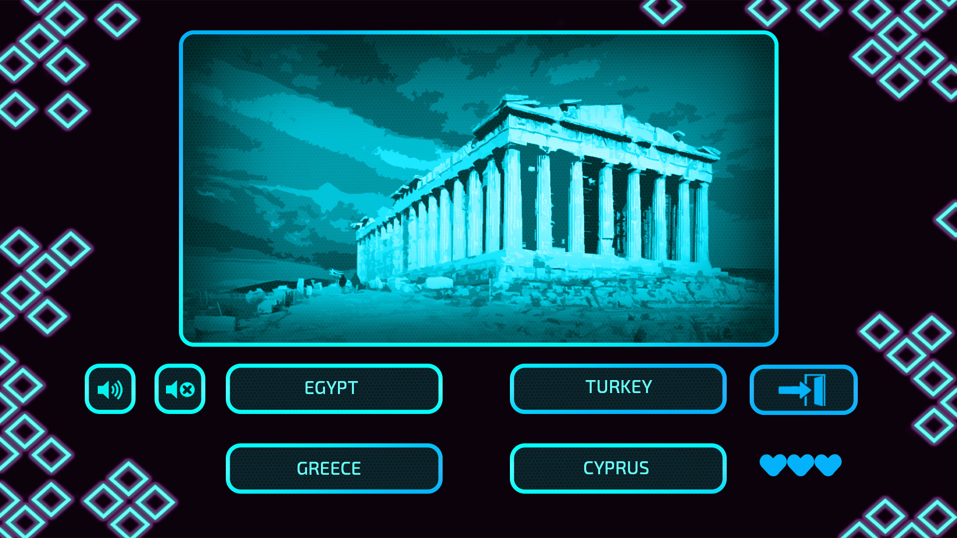 JQ: countries Screenshot 1