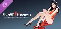 Angel Legion-DLC High-Slit Cheongsam (Red)
