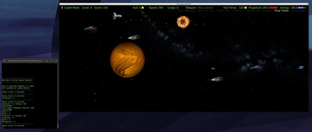 Drow Space Shooter Screenshot 4