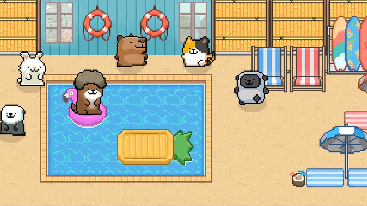 Maltese's Fluffy Onsen - Summer Fever Screenshot 2