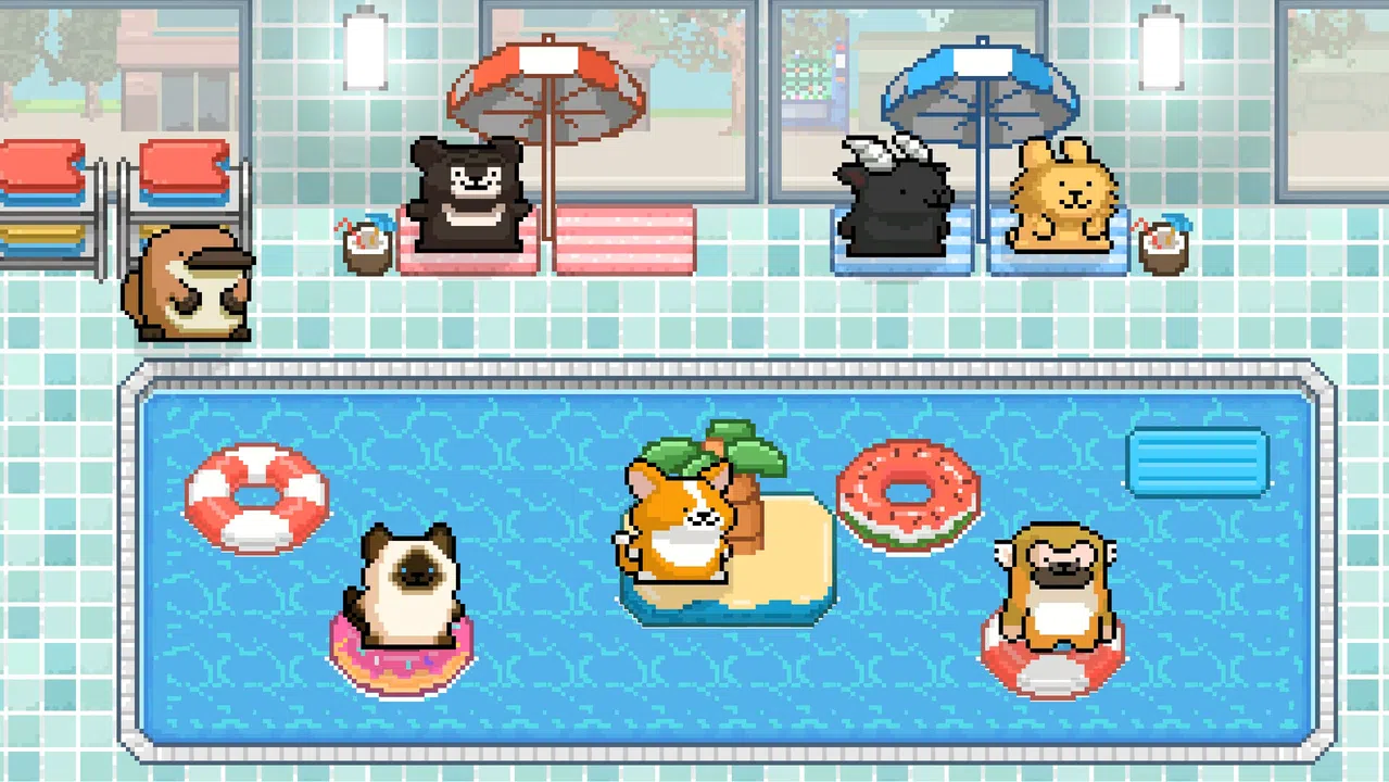 Maltese's Fluffy Onsen - Summer Fever Screenshot 0