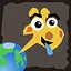 To the top and beyond, but quick icon