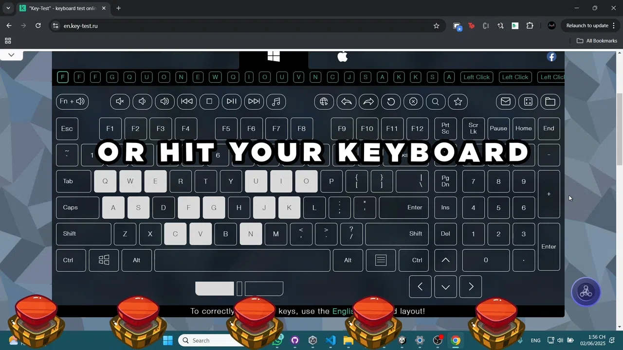 Desktop Fidget Demo Screenshot 1