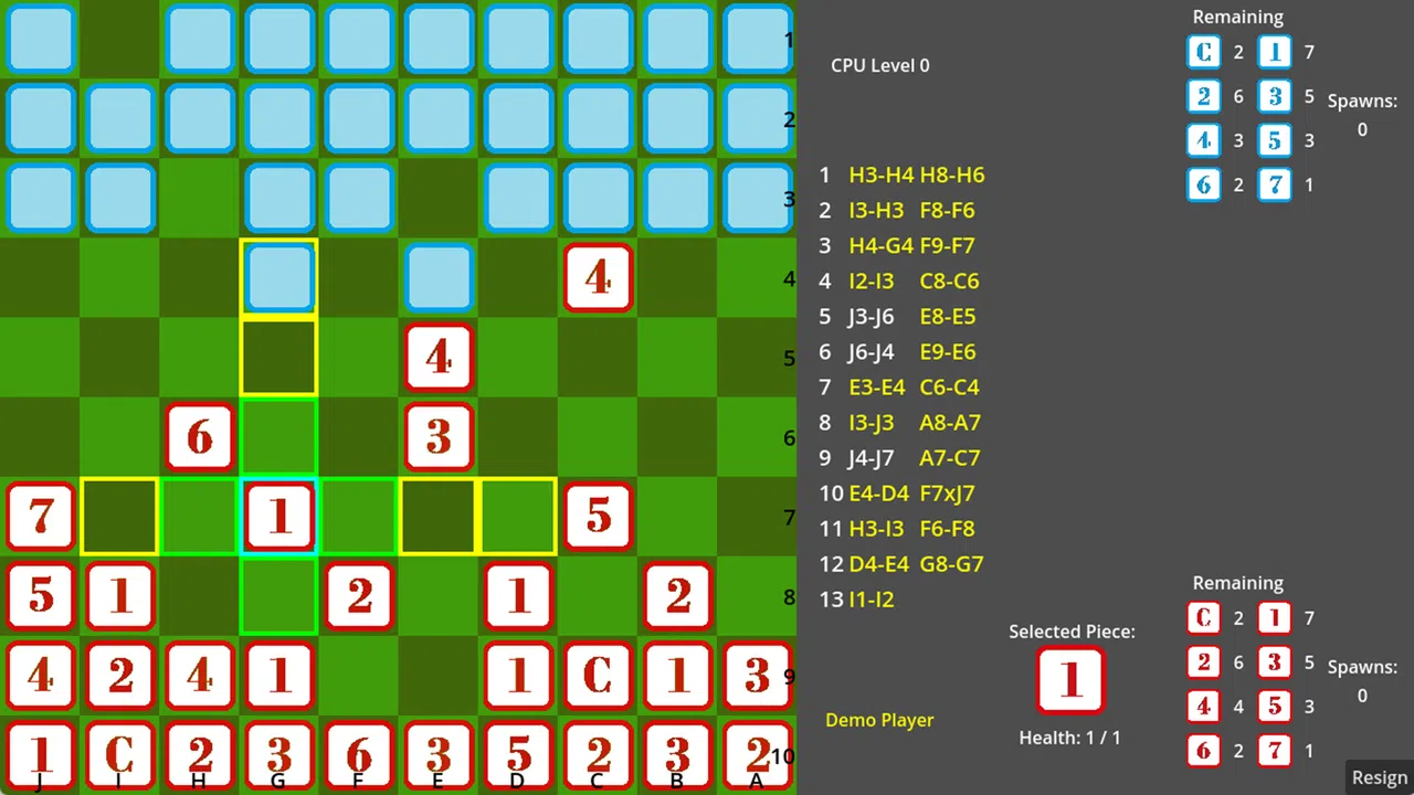 Bonaparte's Bluff Screenshot 1