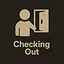 Checking Out icon