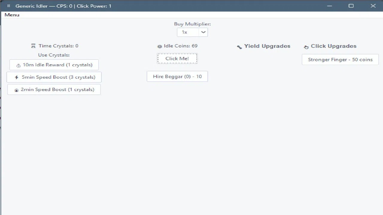 Generic Idler Screenshot 0