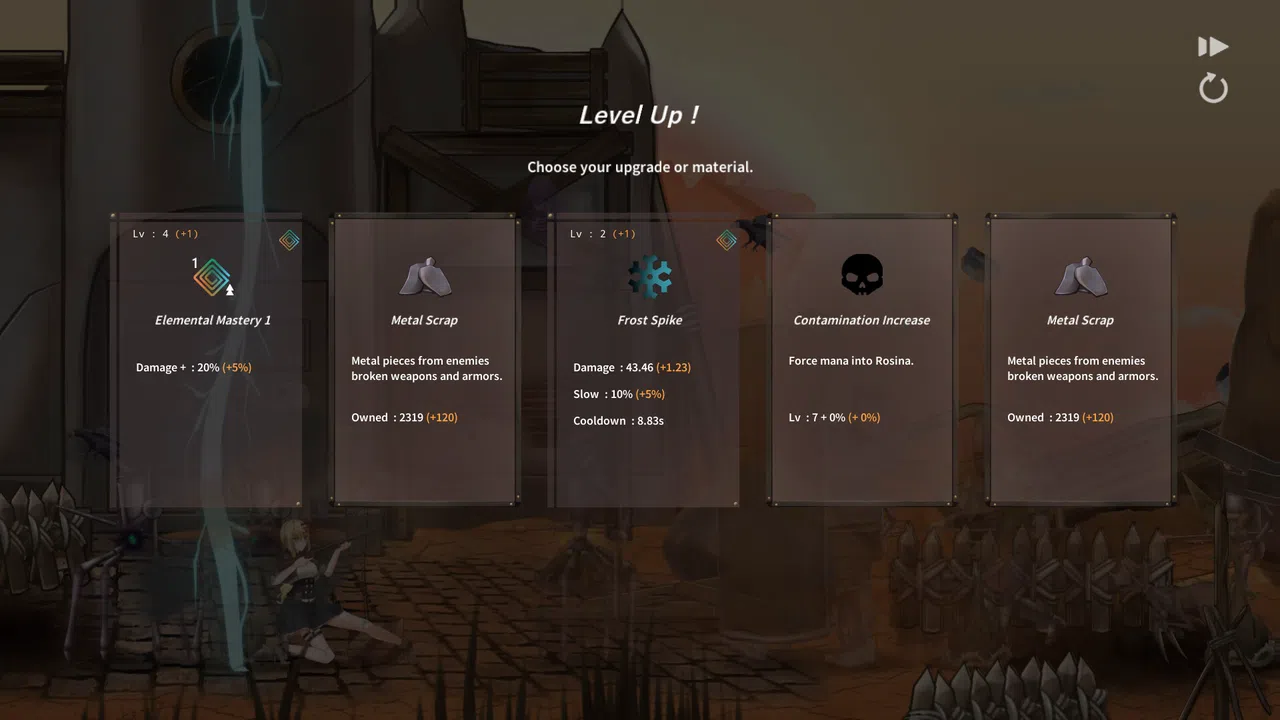 Queen of the fallen land Screenshot 2