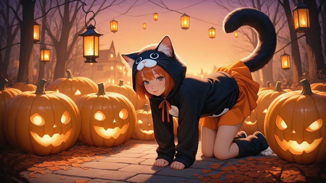 Halloween Waifu Screenshot 3