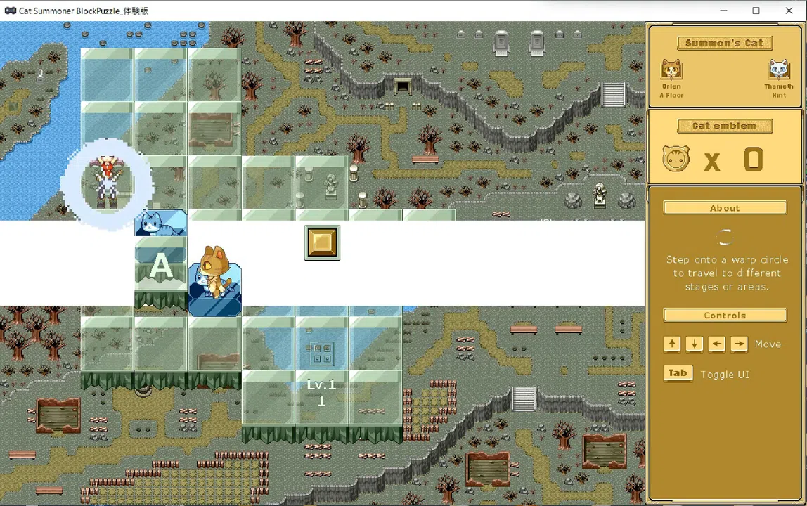 Cat Summoner - Block Puzzle - Demo Screenshot 0