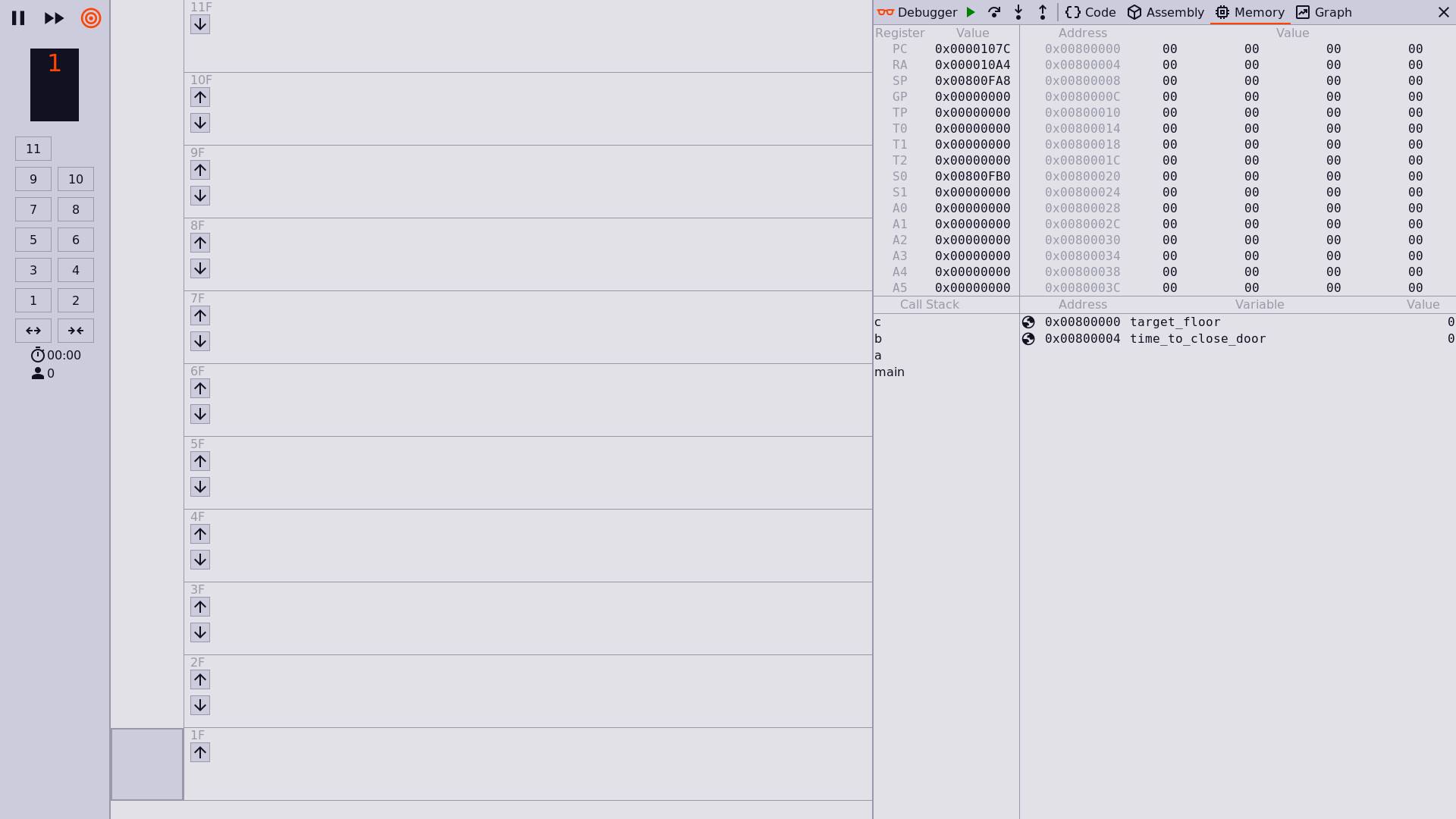 Elevator Programmer Screenshot 2