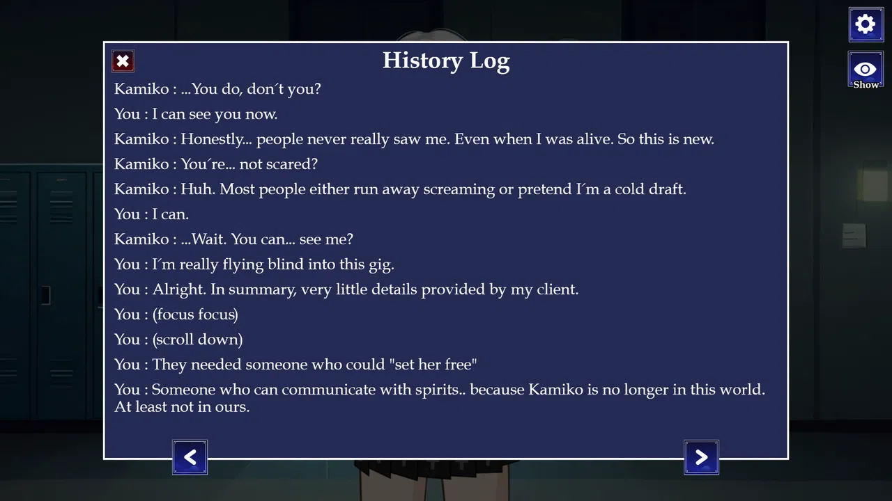 Spirit Whisperer Conversation With Kamiko Demo Screenshot 4