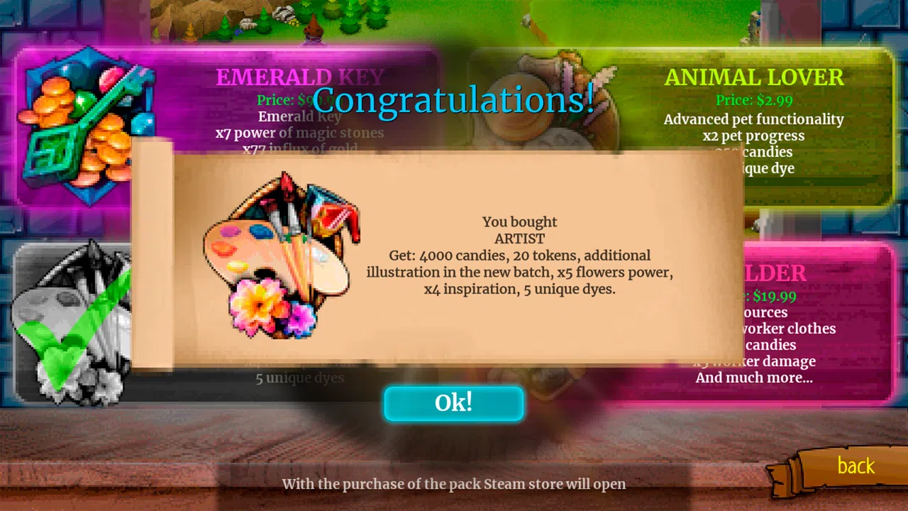 BARD IDLE - ARTIST Screenshot 1