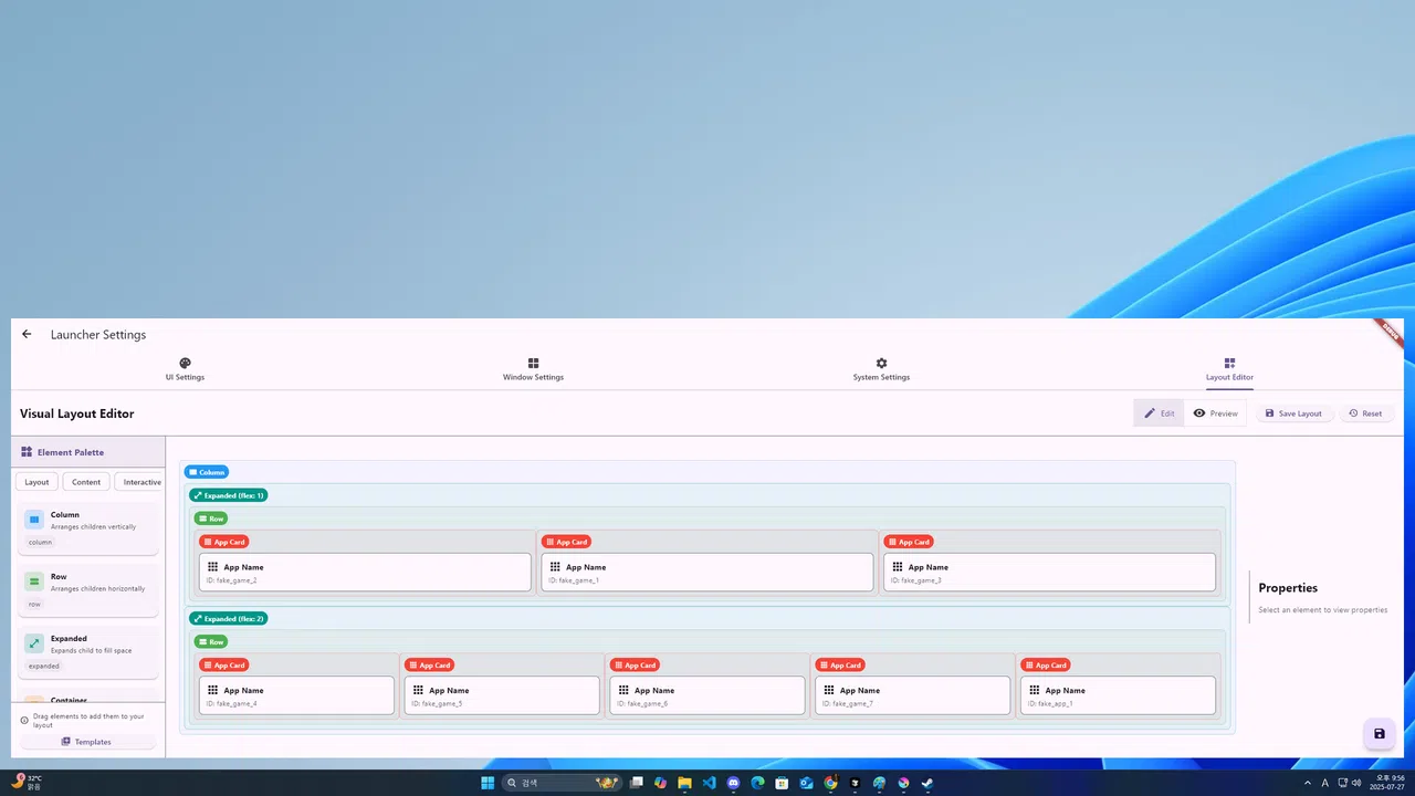 TilePaper: The Desktop Tile Launcher Screenshot 1