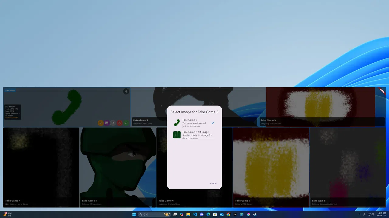 TilePaper: The Desktop Tile Launcher Screenshot 4