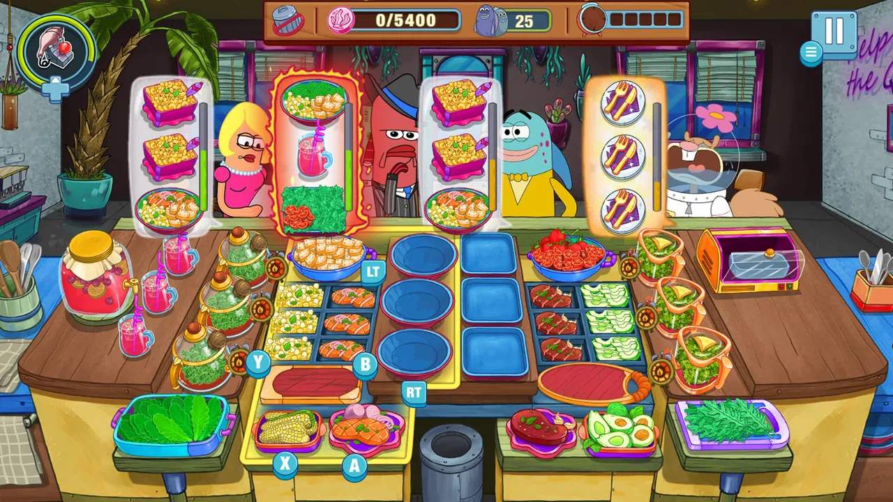 SpongeBob: World 3 - New Kelp City! Screenshot 1