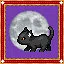 Kitten in outer space icon