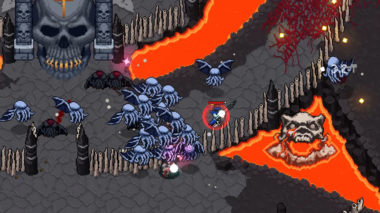 Raining Blood Hellfire - Support the Devs Screenshot 1