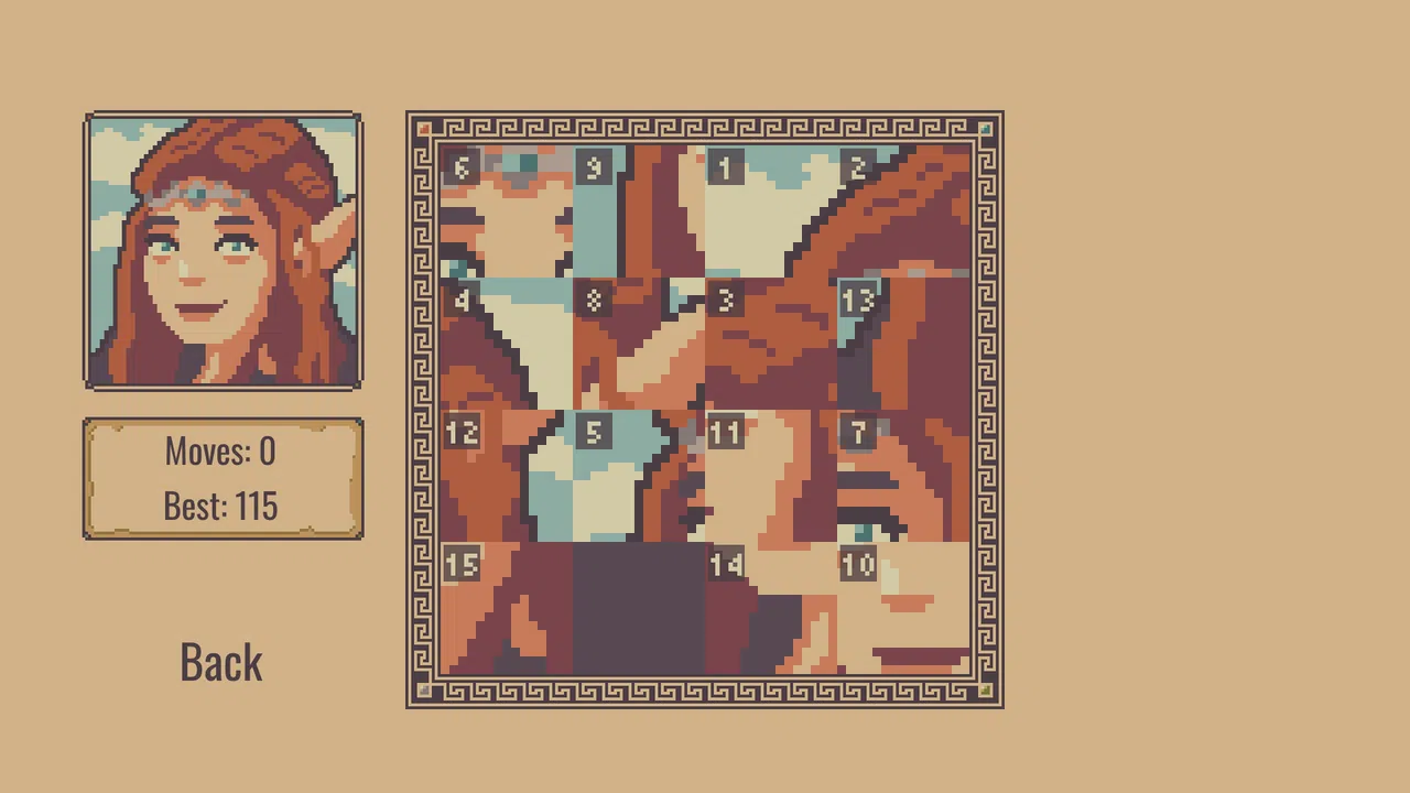 Enchanted Valley: Fantasy Slide Puzzle Screenshot 3