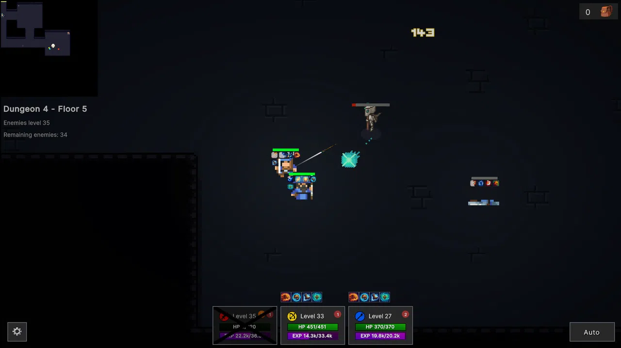 Auto Grind: Dungeons Screenshot 4