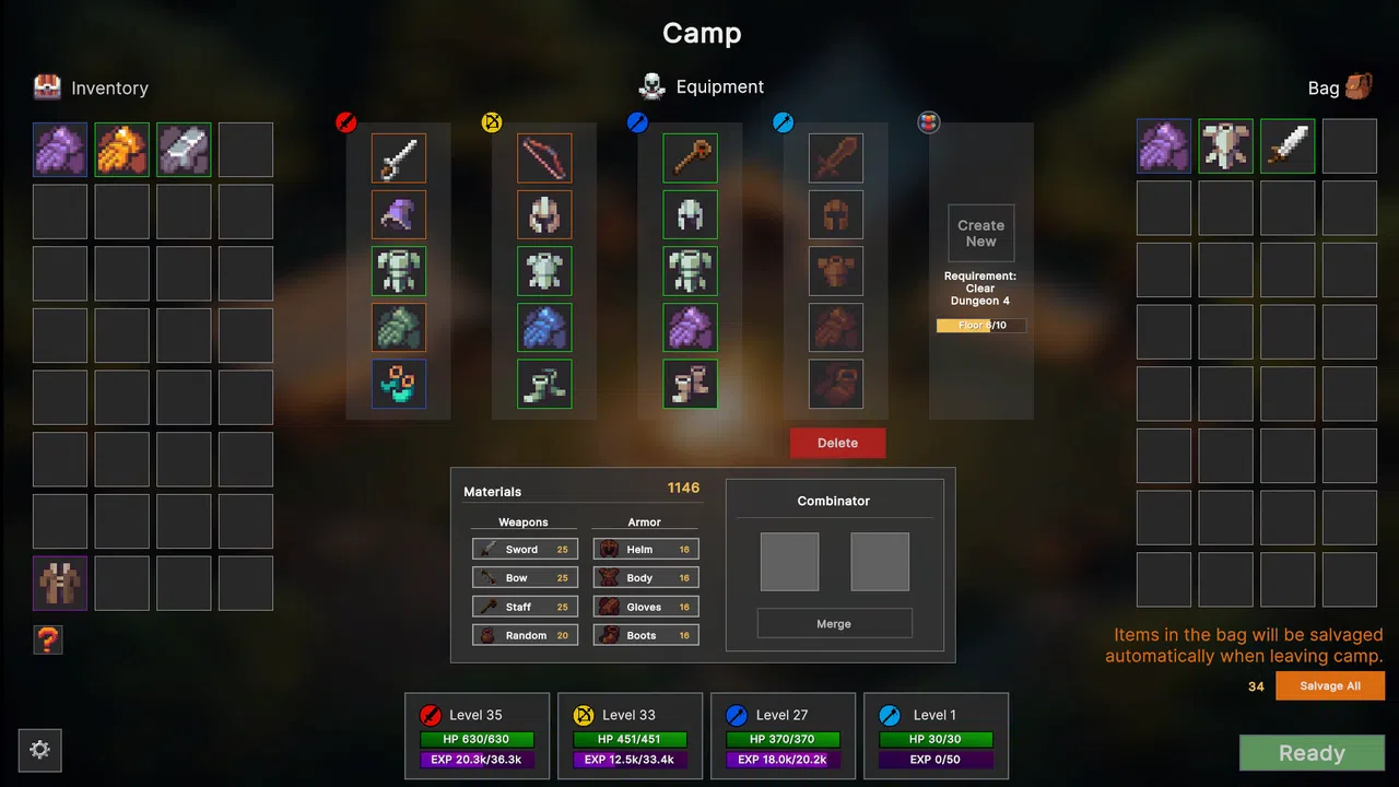 Auto Grind: Dungeons Screenshot 1