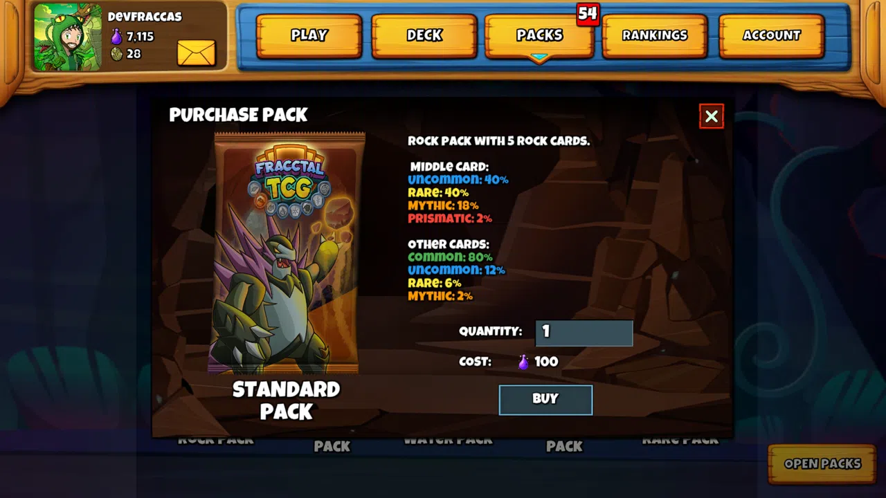 Fracctal TCG Demo Screenshot 5