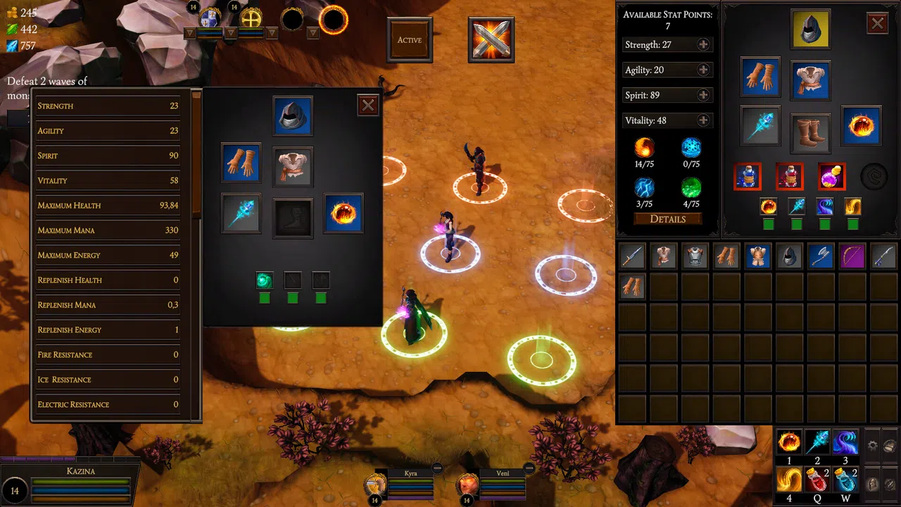 Grinding Guilds Demo Screenshot 1